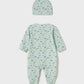 Long onesie w/ hat