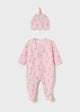 Long onesie w/ hat