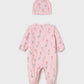 Long onesie w/ hat