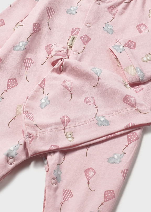 Long onesie w/ hat