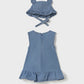 Denim dress & hat