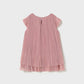 Pleated tulle dress