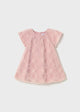 Embroidered tulle dress
