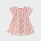 Embroidered tulle dress