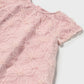 Embroidered tulle dress
