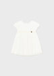 Pleated tulle dress