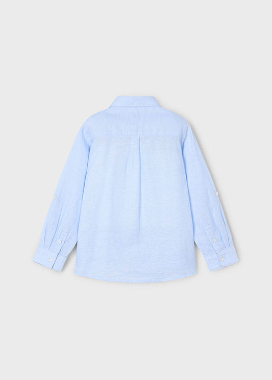 Linen l/s shirt