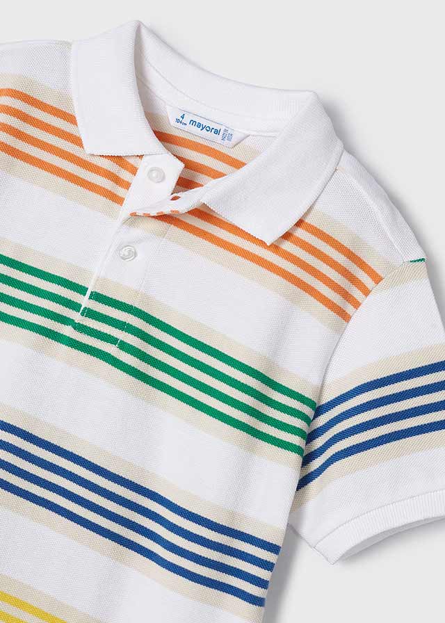 Stripes s/s polo