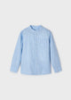 L/s mao collar shirt
