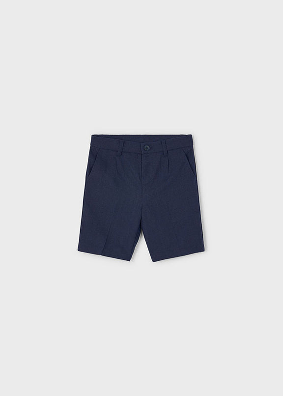 Linen suiting bermuda
