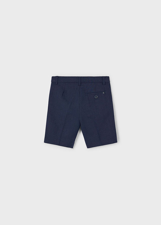 Linen suiting bermuda