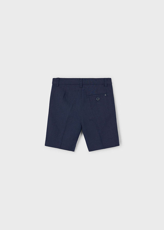 Linen suiting bermuda