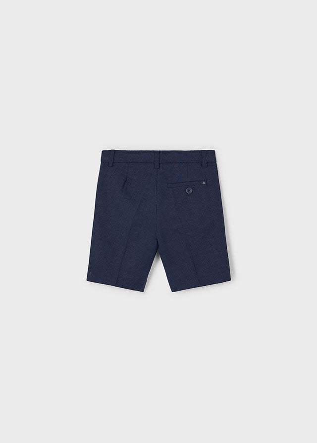 Linen suiting bermuda