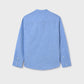 L/s mao collar shirt