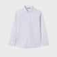 L/s micro print shirt