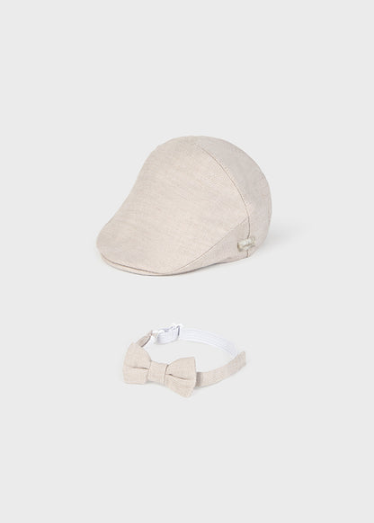 Flat cap & bowtie set