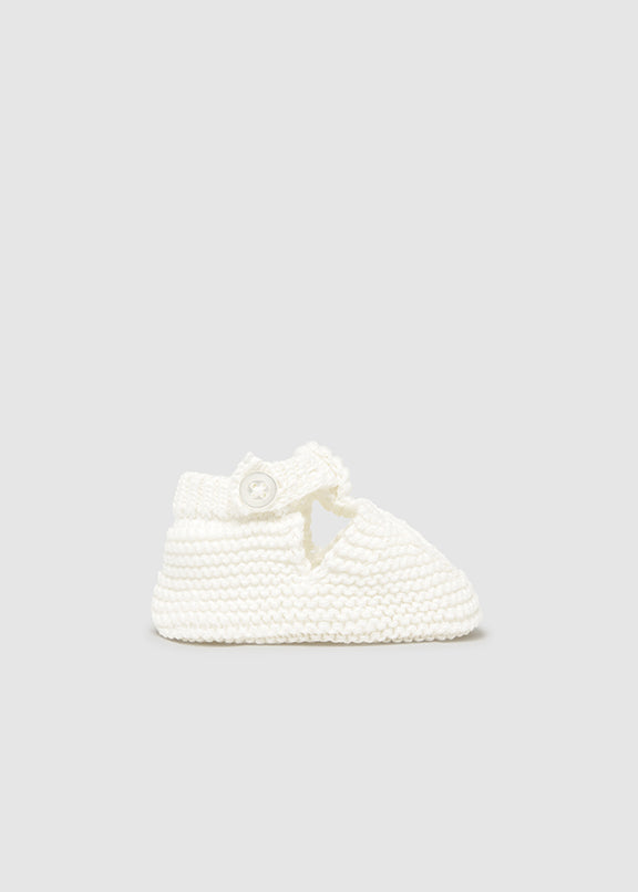 Knit booties