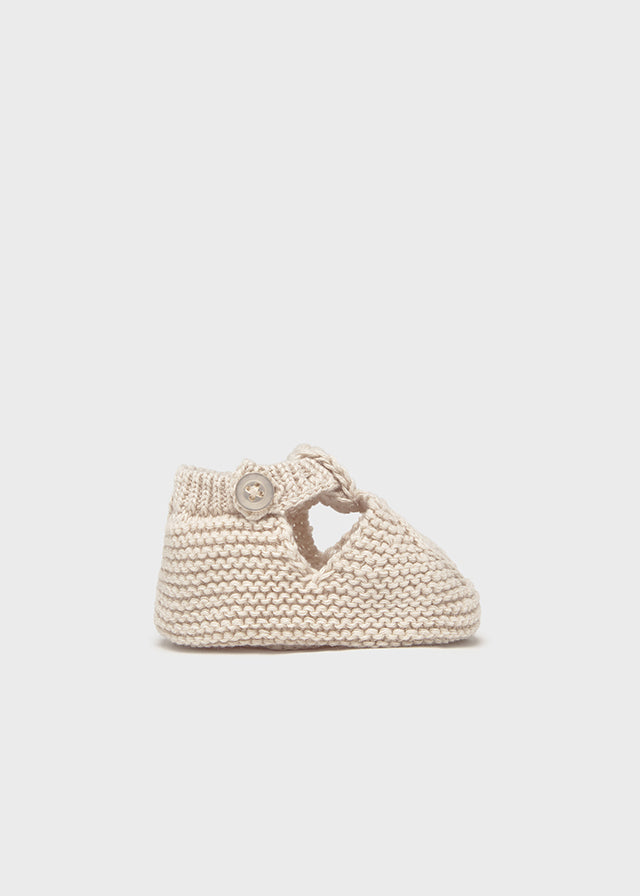 Knit booties