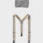 Bowtie & suspender set
