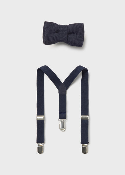 Bowtie & suspender set