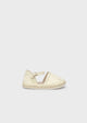 Jute strap shoes