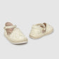 Jute strap shoes