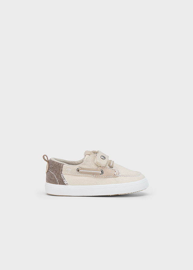 Velcro boat shoes