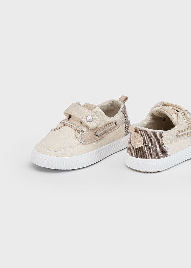 Velcro boat shoes