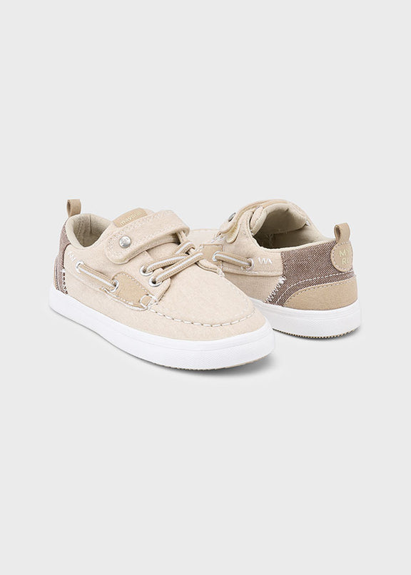 Velcro boat shoes
