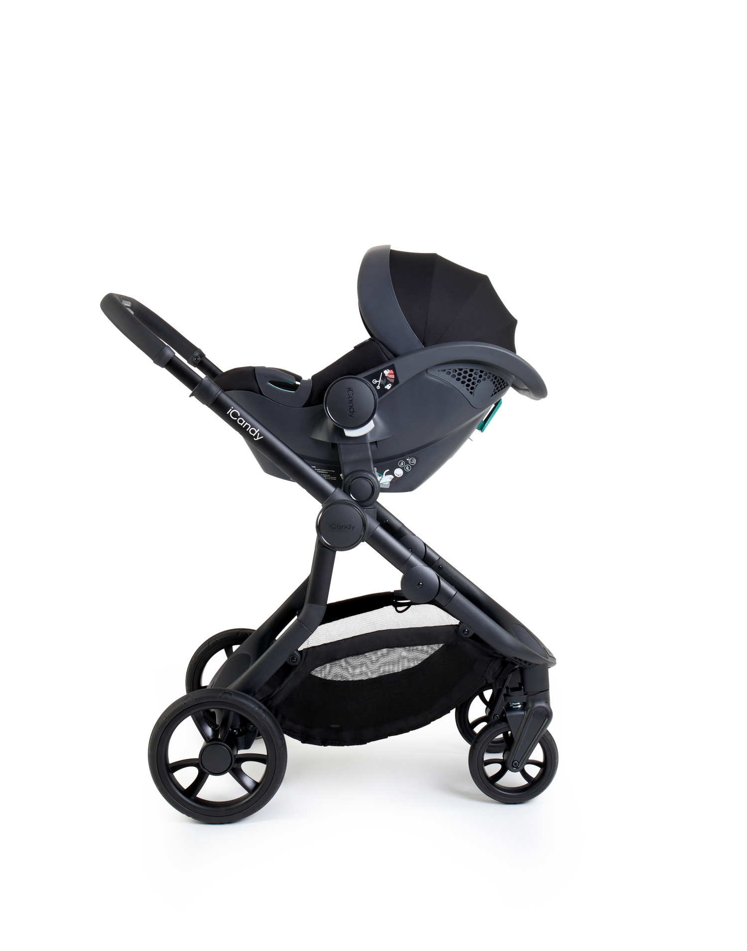 Orange 4 Travel System & Car Seat - Glacier | iCandy – Emil og Lína