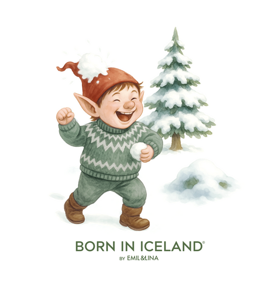 Samfella með jóla álfi