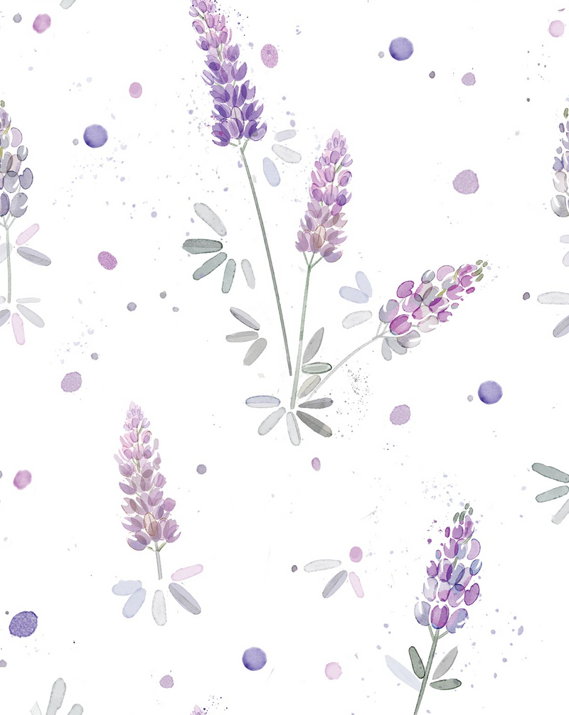 Samfella með lúpínu mynstri