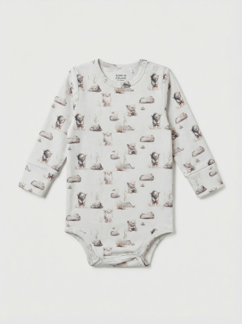 Samfella með tröllamynstri