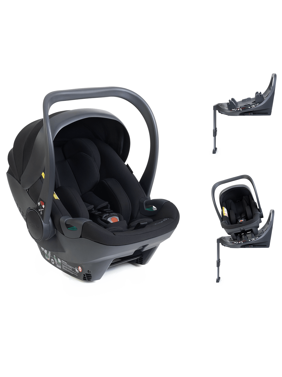 Cocoon 360 Black Car Seat & ISOFIX Base Black
