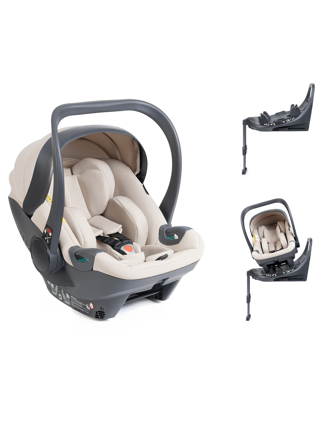 Cocoon 360 Sandstone Car Seat & ISOFIX Base Sandstone