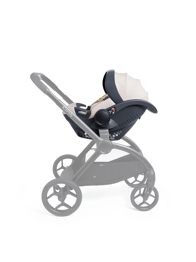 Cocoon 360 Sandstone Car Seat & ISOFIX Base Sandstone