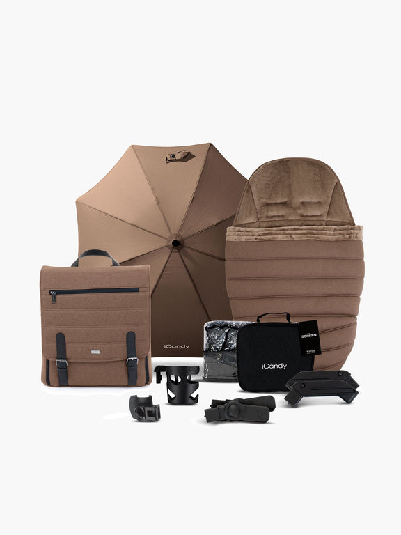Peach 7 Coco Pushchair and Carrycot - Bundle