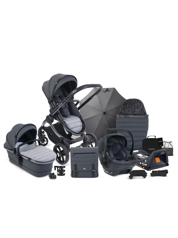 Peach 7 Truffle Pushchair and Carrycot - Car Seat Bundle