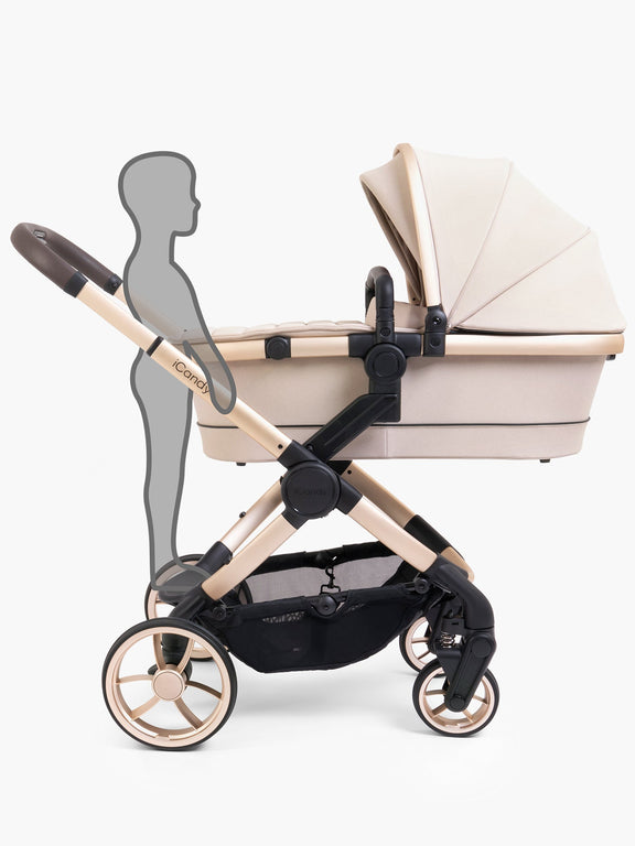 Peach 7 Biscotti Pushchair and Carrycot - Bundle