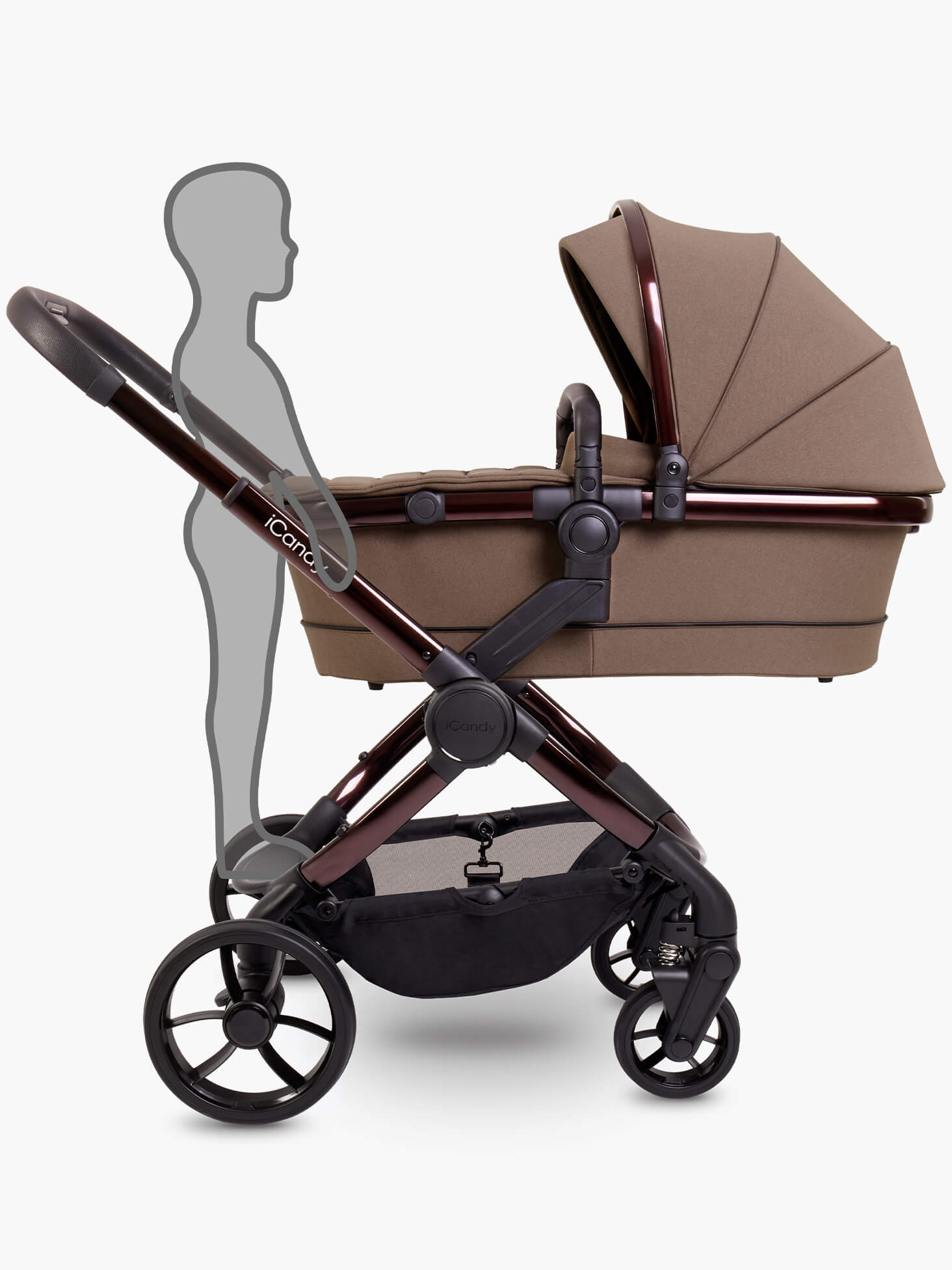 Peach 7 Coco Pushchair and Carrycot - Bundle