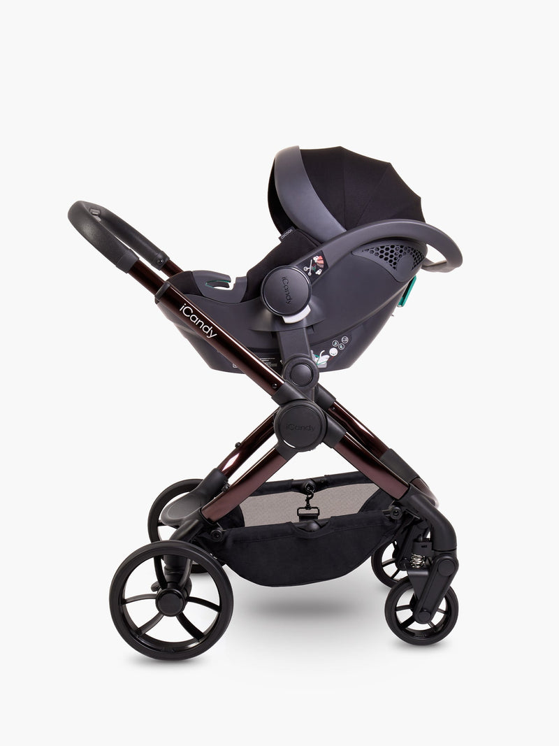 Peach 7 Coco Pushchair and Carrycot - Car Seat Bundle