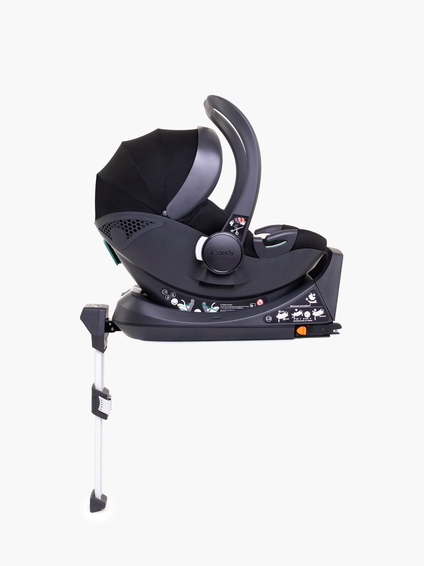 Peach 7 Coco Pushchair and Carrycot - Car Seat Bundle